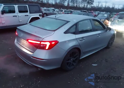 2024 Honda Civic Sport z USA, uszkodzony, nr VIN 2HGFE2F58RH531015